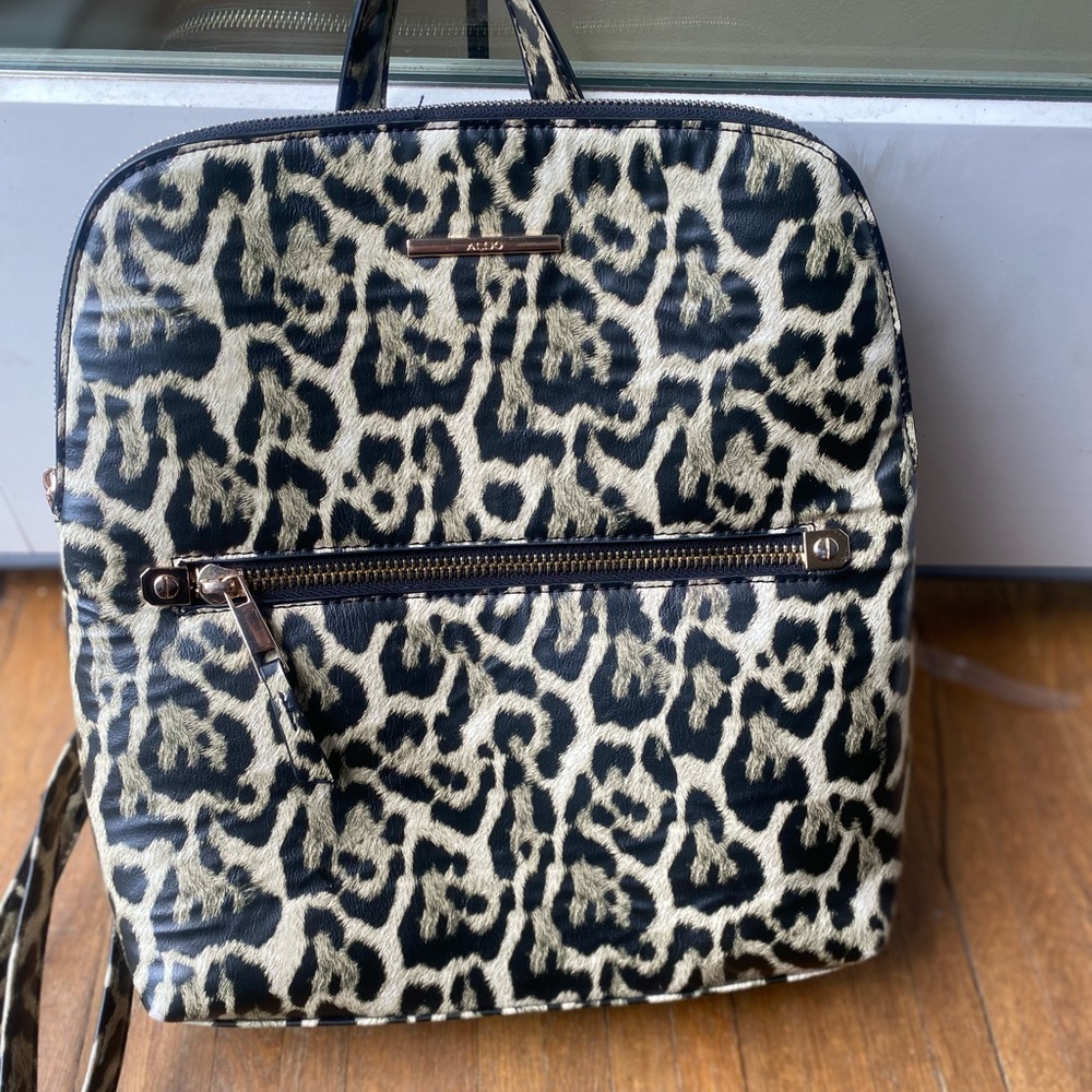 Aldo Leopard Backpack